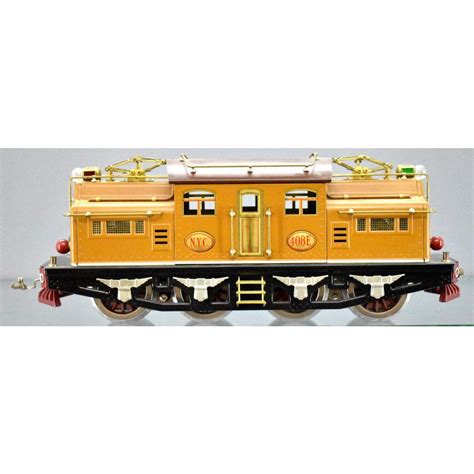 Sold Price: Lionel Classics standard gauge 408E two tone brown electric ...