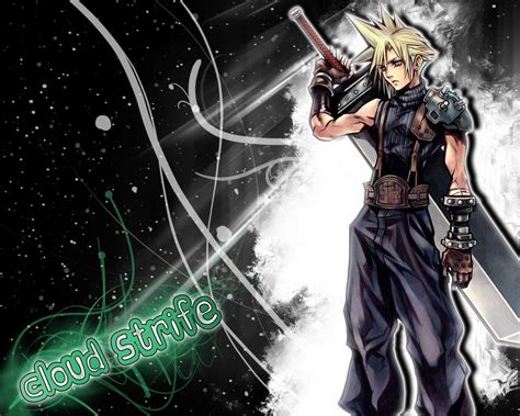 Cloud Strife Anime Wallpapers Wallpaper Cave