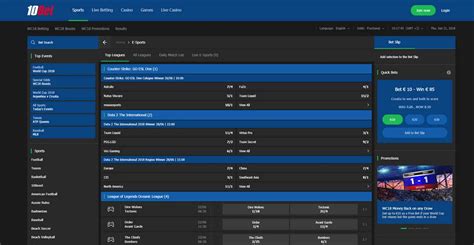 Honest 10bet Review Is 10bet A Good Site For Esports Bettors