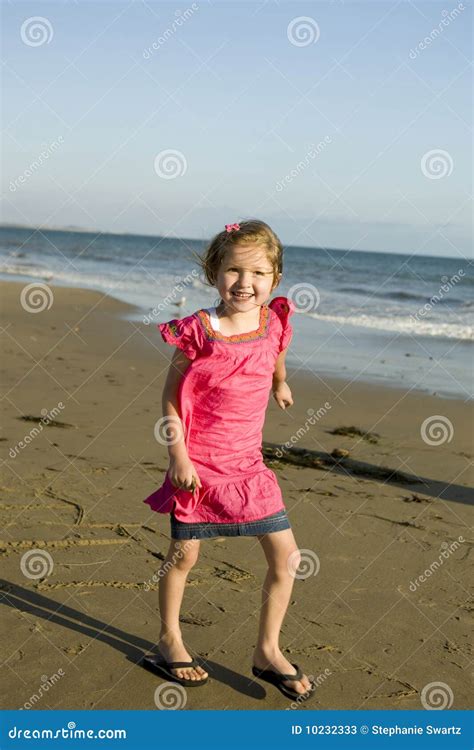 girl at the beach stock image image of life play laughing 10232333