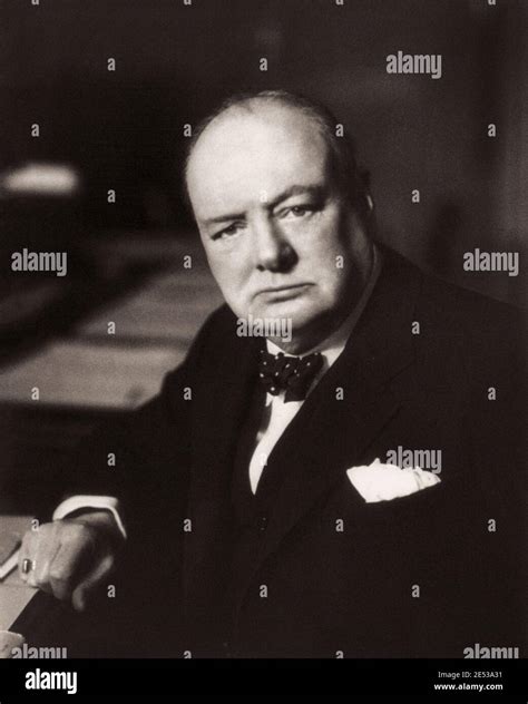 Winston Leonard Spencer Churchill Fotos Und Bildmaterial In Hoher
