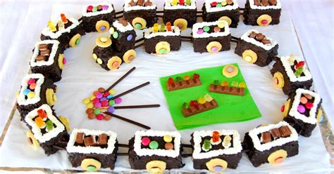 Ecco la mia ultima creazione: Torta di compleanno trenino - senza pasta di zucchero ...