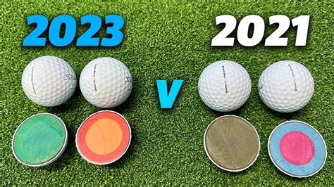 Titleist Pro V1 And Pro V1x Golf Ball Test 2023 Vs 2021 Youtube