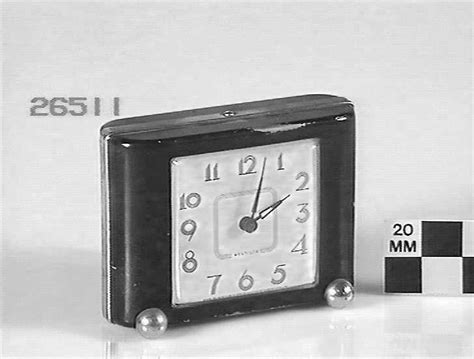 Alarm Clock Western Clock Co Westclox Siesta Circa 1935