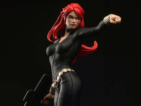 Avengers Assemble Black Widow 16 Scale Statue