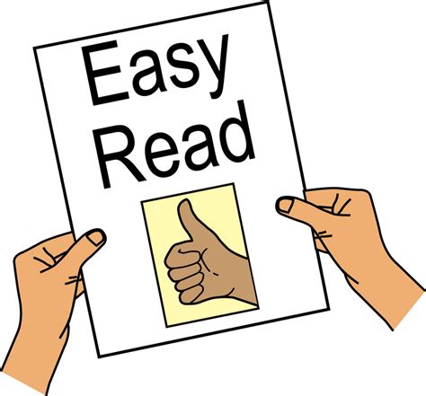 Easy Read Translation People First Self Advocacy