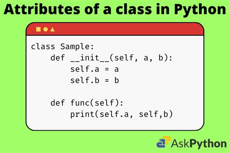 Attributes Of A Class In Python Askpython