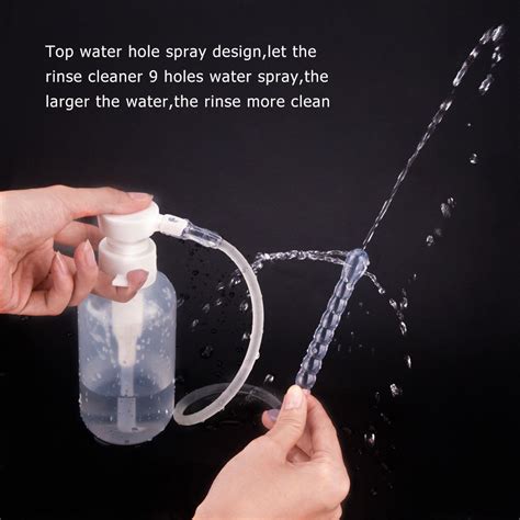 Ml Durable Vaginal Wash Bottle Cleanser Anal Enema Douche Manual Press Pump Ebay