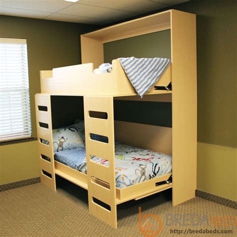 Never attempt to unscrew the murphy bed from the wall while it is open. Urban Stack Murphy Bed by BredaBeds - Modern - Beds ...