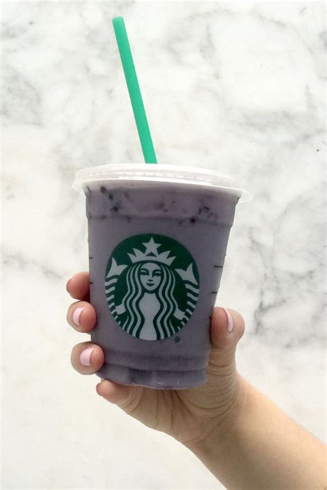 I Tried The Latest Starbucks Secret Menu Item The Purpledrink Purple Drinks Starbucks