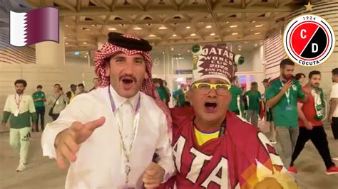 hincha de la selección colombia viajó a qatar para convencer a un jeque de comprar el cúcuta