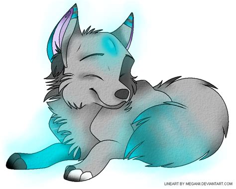 Animated Glowing Fox Auction Open By Scratched Pixels On Deviantart