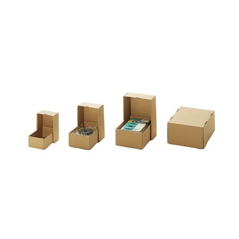 Cardboard Boxes With Push On Lid Two Part Fefco 0330 Made Of Single