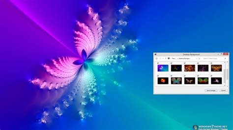 Download Butterfly Abstract Windows 7 Theme 100