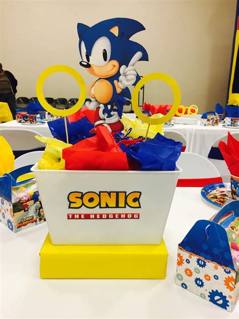 Sonic The Hedgehog Birthday Party Ideas Photo 9 Of 11 Catch My Party