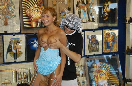 Ukrainian Slut Allowed Local Men To Touch Her Pussy In Egypt 19 Pics