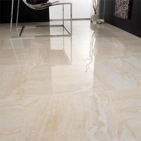 Cream Pietra Ivory Polished Porcelain Floor Tiles At Best Price In