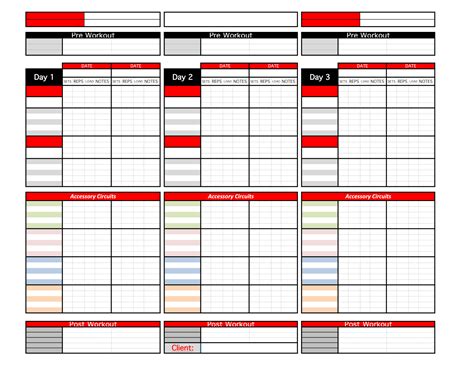 Personal Training Template