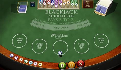 Blackjack Surrender Rtp Features And Where To Play