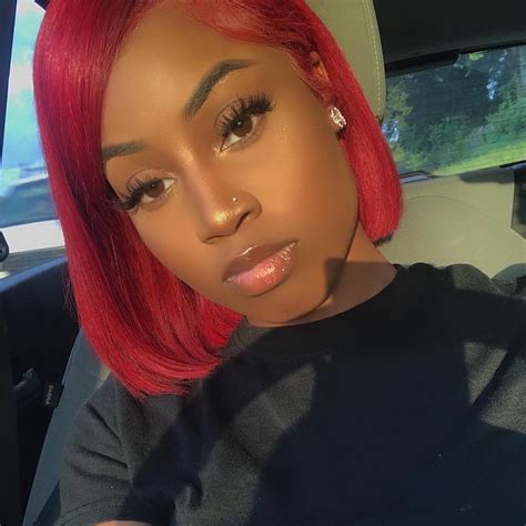 Red Bob Wig Lace Frontal Wig In 2020 Bob Wigs Red Weave Hairstyles