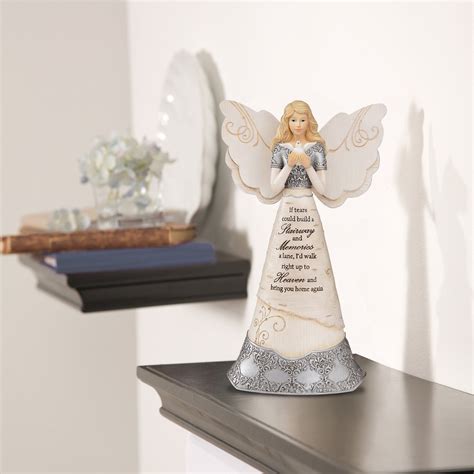 Elements Sympathy Angel Figurine By Pavilion 8 Inch If Tears Could