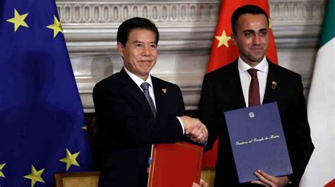 Italy China Sign Memorandum Deepening Economic Ties