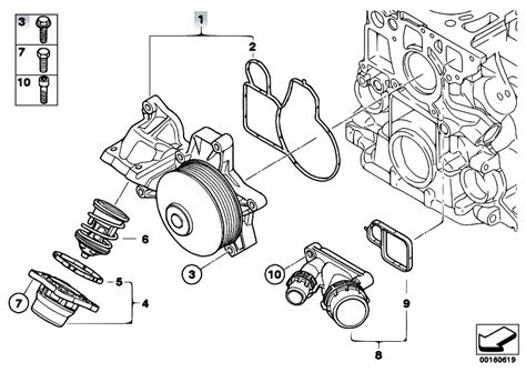 All bmw e60 info & diagrams provided on this site are provided for general information purpose only. Original Parts for E60N 520d N47 Sedan / Engine/ Waterpump Thermostat - eStore-Central.com