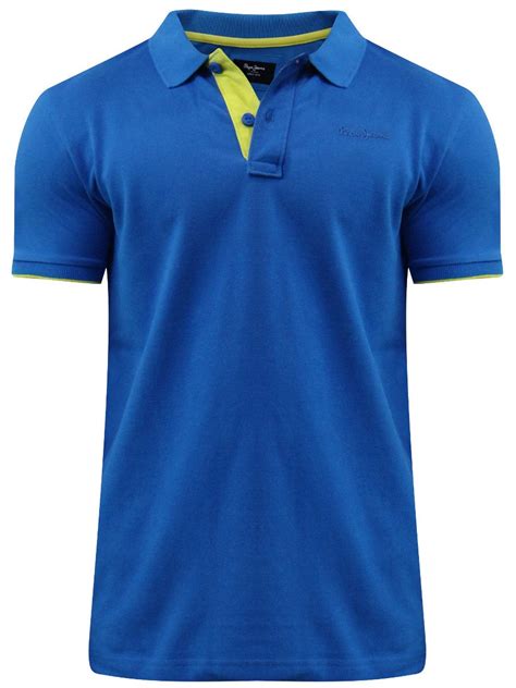 Womens merona shirt m, royal blue. Buy T-shirts Online | Pepe Jeans Royal Blue Polo T-shirt ...