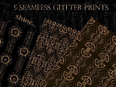 29 Glitter Patterns Free Photoshop Vector Designs