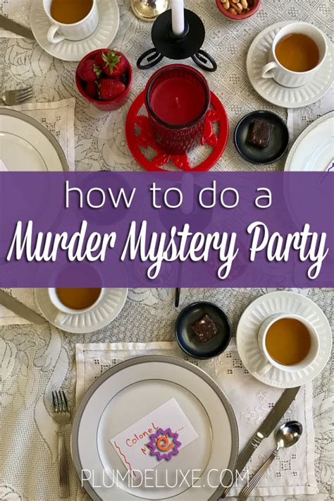 Murder mystery dinner parties in nashville, tn. Six Tea Party Games for Adults | Mystery dinner party ...