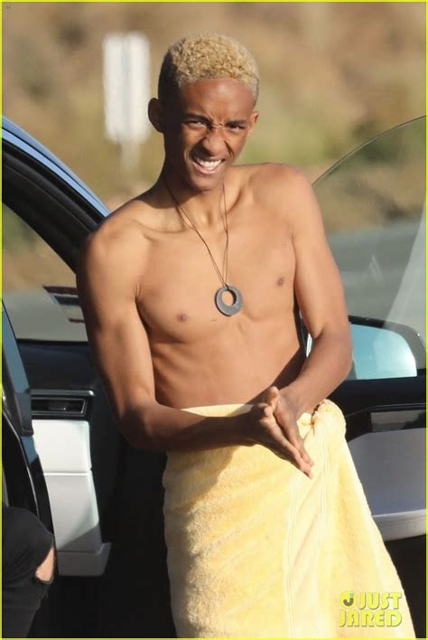 Jaden Smith Shows Off Shirtless Physique For Early Morning Swim Photo Jaden Smith