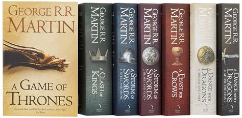 Game Of Thrones Book Box Set 7 Volume Song Of Ice Fire George Martin