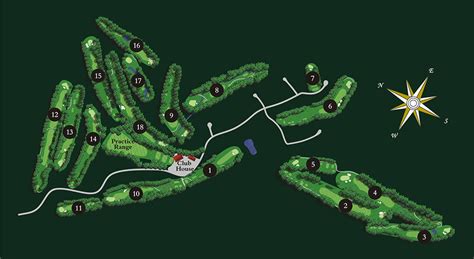 Course Layout River Oaks Golf Club
