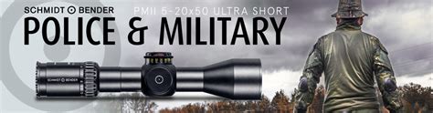 Schmidt Bender Pm Ii Ultra Short 5 20x50 Riflescopes