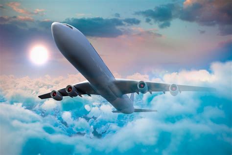 Passenger Airplanes Clouds 5k Wallpaperhd Planes Wallpapers4k