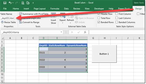 Delete Table Rows Using VBA Excel Ing