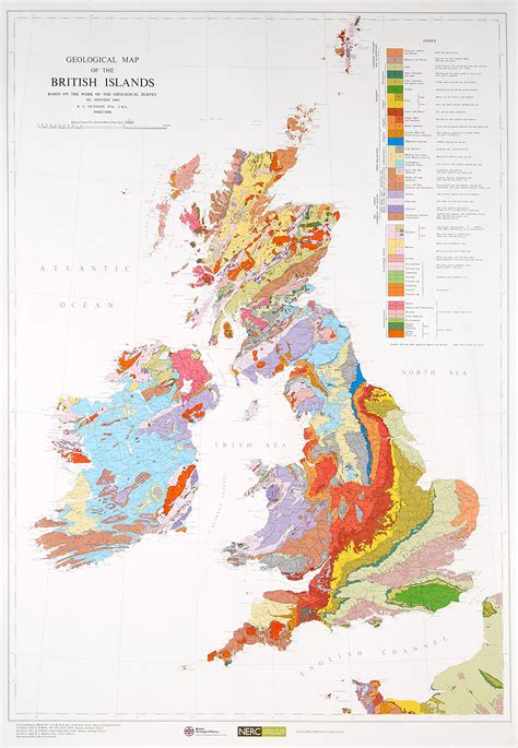 Geological Map Of Britain
