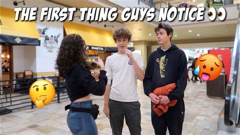 The First Thing Guys Notice In A Girl 🥵 Public Interview Youtube