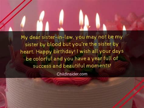 She is just like a sister to you and can always help you understand your spouse better. 40 Warm Happy Birthday Messages to Wish Your Sister-in-Law