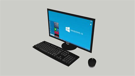 Desktop Computer 3d Warehouse