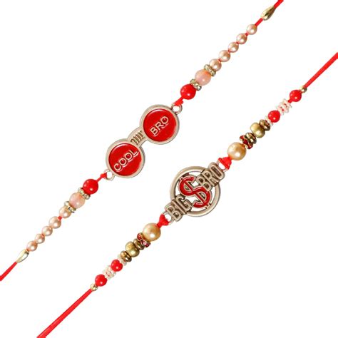 Buy Tied Ribbons Set Of Rakhi For Brother With Gift Set Rakhi For