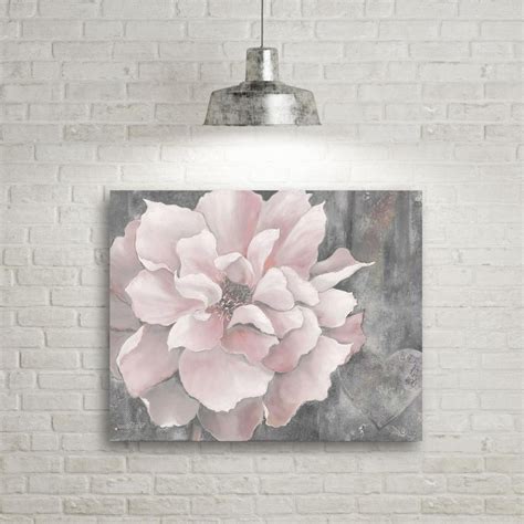 15 Inspirations Of Pink And Grey Wall Art
