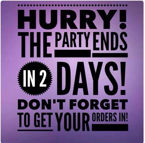 2 Days Left Scentsy Online Party Younique Scentsy Consultant Ideas