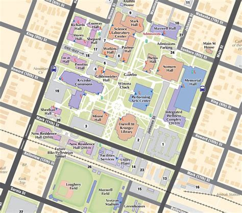 Maps Of Campus Design Program