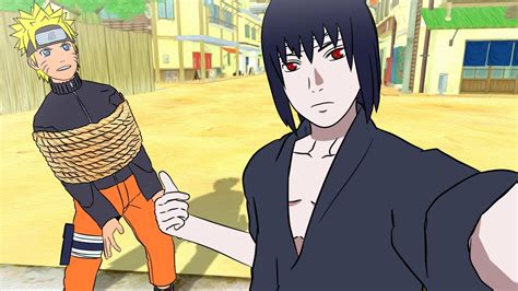 Sasuke Becomes The Main Character Naruto Vrchat Youtube