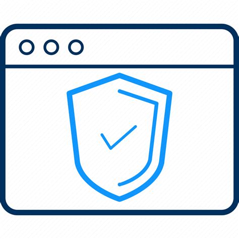 Page Secured Antivirus Firewall Safety Secure Security Icon
