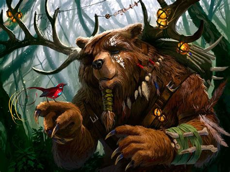 Bear Saygon Cgtrader Digital Art Competition Fantasy Art Concept