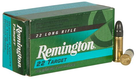 Remington Ammunition 21022 Target Rimfire 22 Lr 40 Gr Round Nose Rn