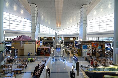 10 Biggest Airports In The United States Worldatlas