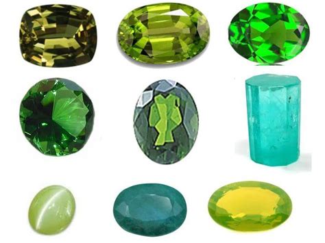 Green Gemstones Gemstone Meanings